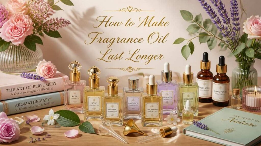 How to Make Fragrance Oil Last Longer