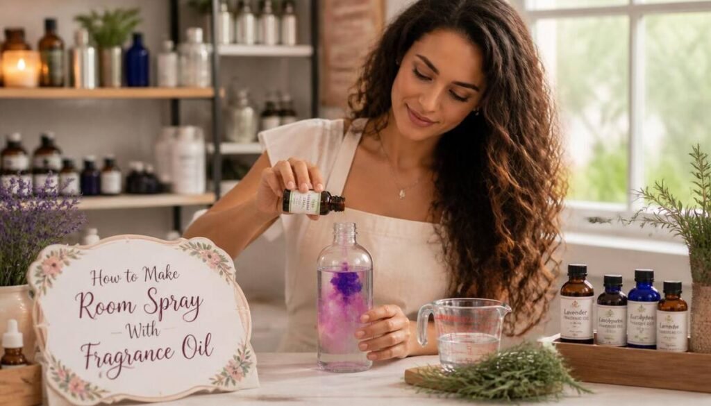 How to Make Room Spray With Fragrance Oil