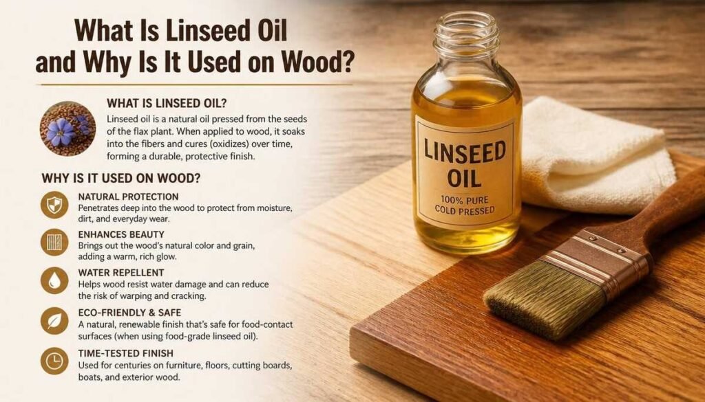 What Is Linseed Oil and Why Is It Used on Wood?